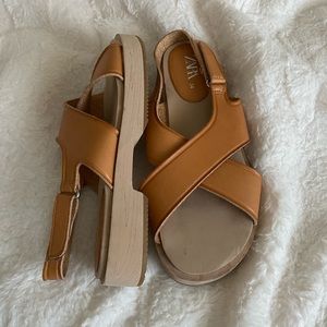Girls zara sandals